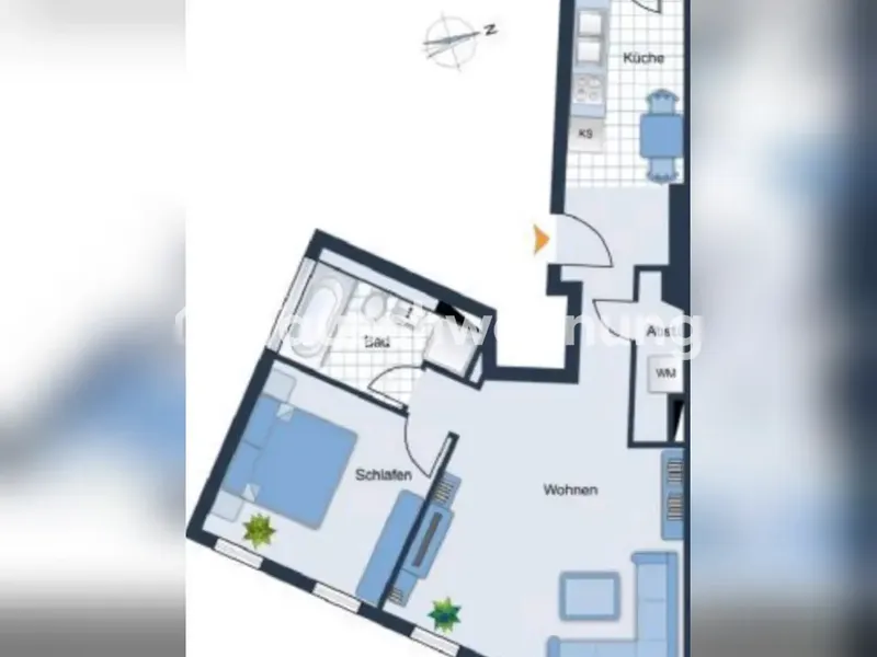 Tauschwohnung: Einziehen und wohlfühlen-Wohnung, die inspiriert ! — photo 1